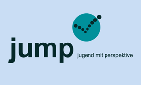 jump logo blau